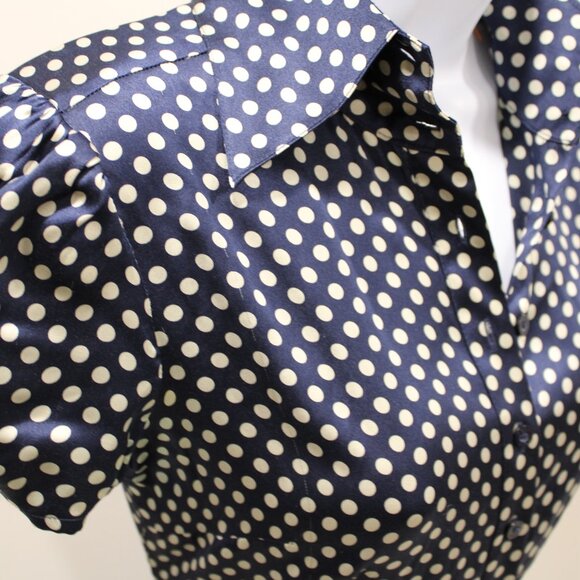 office siren silk bebe top blouse - Picture 3 of 8